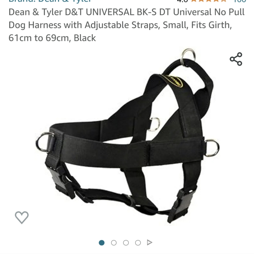 New, Dog Harness, Never used